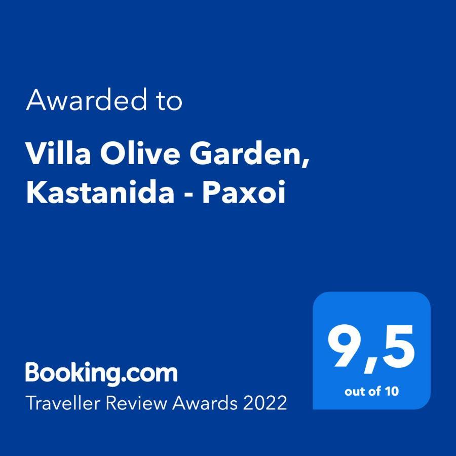 Villa Olive Garden, Kastanida - Paxoi Gaios Exterior foto